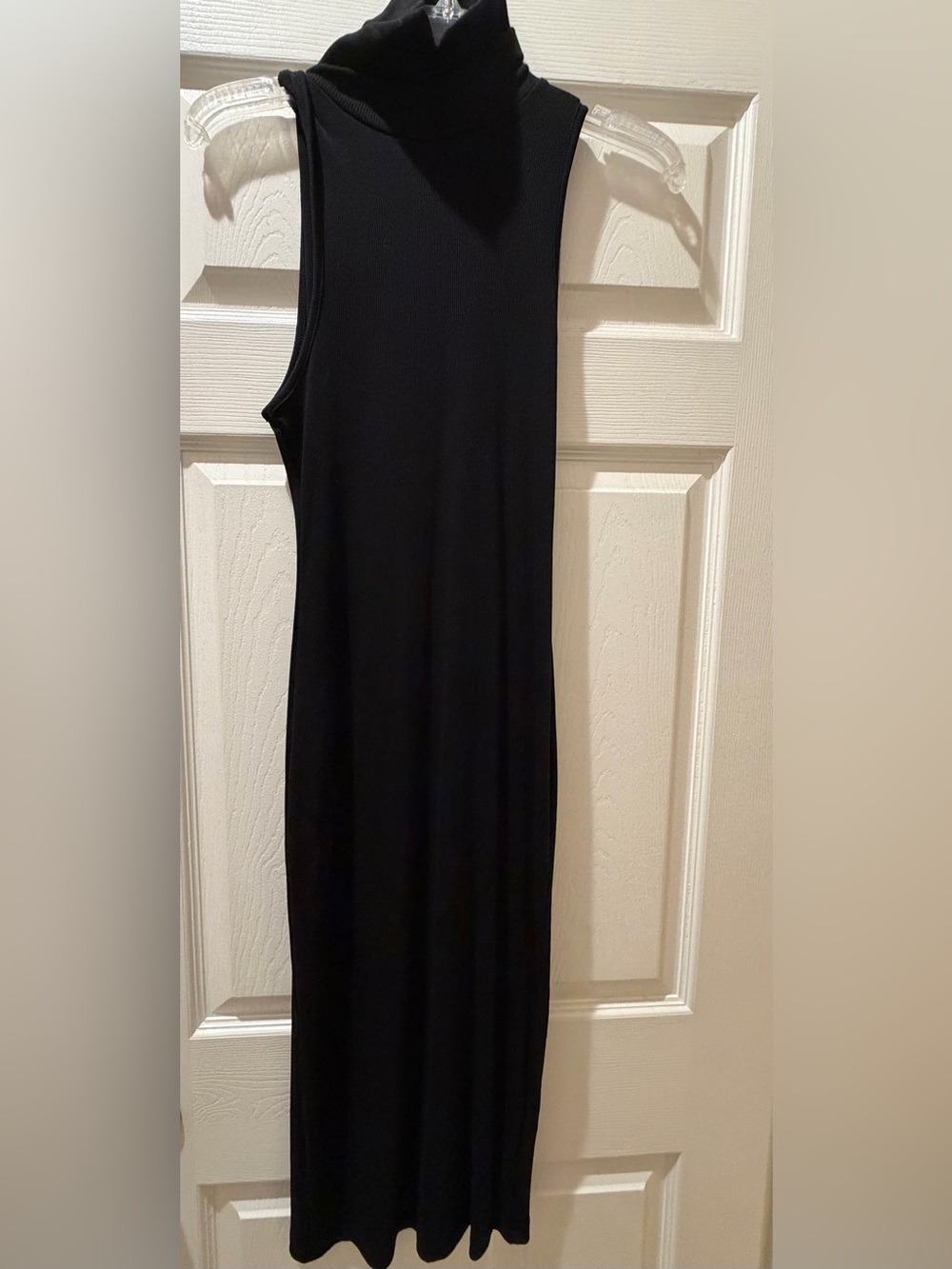 Zara Black Sleeveless Maxi Dress